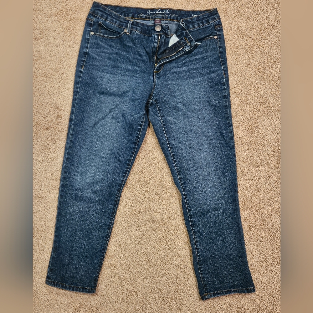 Gloria Vanderbilt Crop Jeans